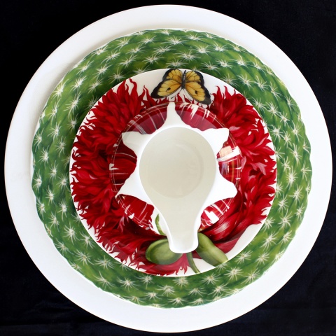 Десертная тарелка 23 см Cactus Taitu