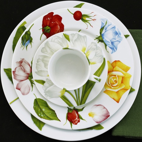 Обеденная тарелка 27 см Romantica Taitu