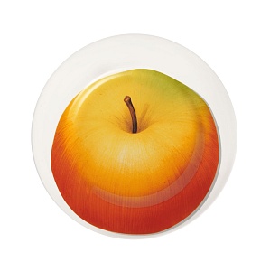 Десертная тарелка 21,5 см Apple Freedom Taitu цвет оранжевый