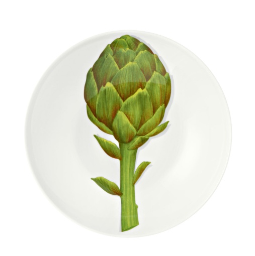 Суповая тарелка 20,5 см Vegetable Freedom Taitu цвет зеленый
