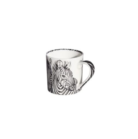 Чашка с блюдцем кофейная 100 мл Zebra Wild Spirit Taitu