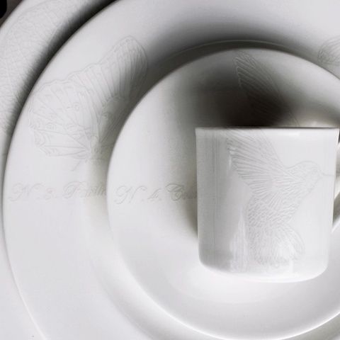 Обеденная тарелка 27 см Bianco&Bianco Taitu